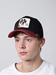 Бейсболка GOORIN BROTHERS арт. 101-1788 (черный / бордовый)